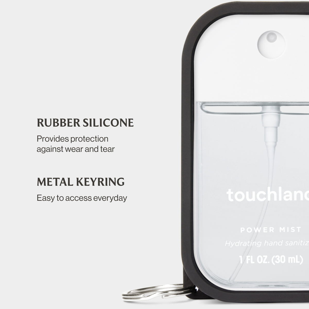 Jet Black Hand Mist Case